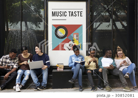 Digital music is a mobility entertainment. 30852081
