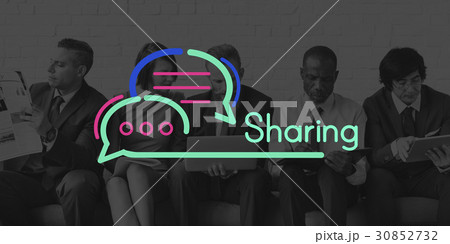 Communication Connection Speech Bubble Concept 30852732