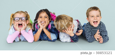 Little Children Having Fun Together Smiling 30853121