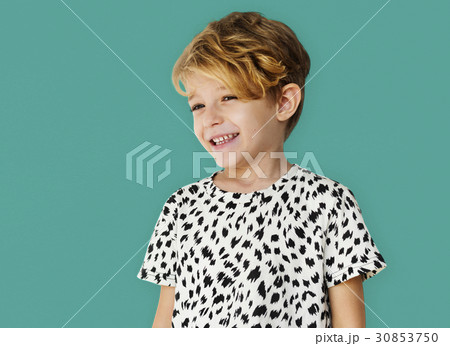 Caucasian boy with a nice smile 30853750