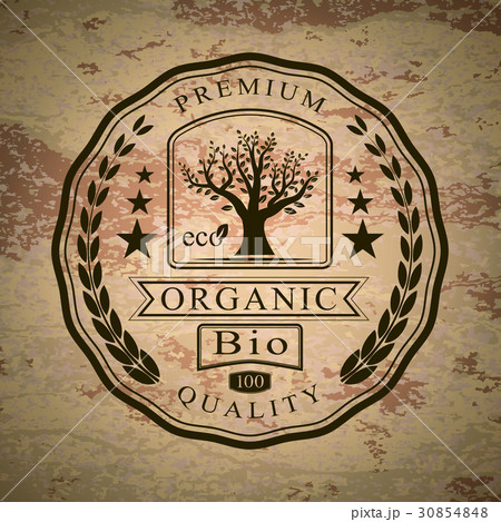 sticker on the textured background 30854848