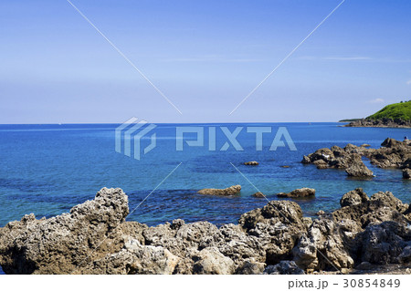 海沿い 沿岸 沖合 30854849