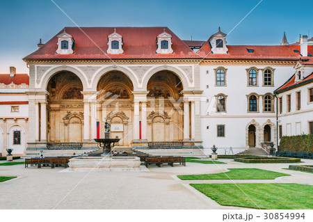 Prague, Czech Republic. Wallenstein Palace 30854994