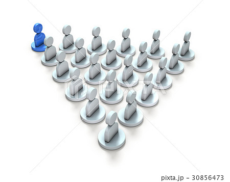 先導を表すアブストラクト3DCGイラスト 先導を表すアブストラクト3DCGイラスト 30856473