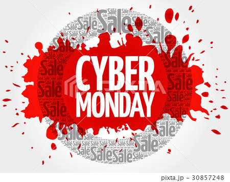 Cyber Monday words cloud Cyber Monday words cloud 30857248