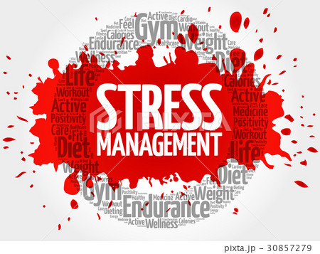 Stress Management word cloud 30857279