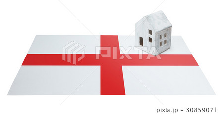 Small house on a flag - England 30859071