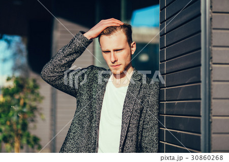 Portrait of a young handsome man 30860268