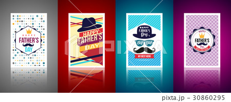 Set of Father's day Brochures,Poster or Banner 30860295