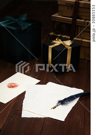 羽ペン ギフト 贈り物 30865553