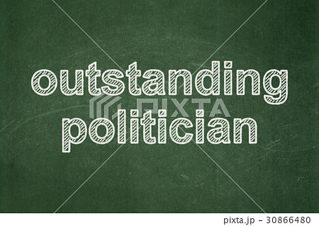 Politics concept: Outstanding Politician on Politics concept: Outstanding Politician on 30866480