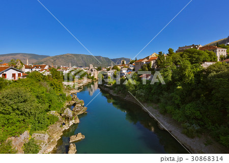 Old Bridge in Mostar - Bosnia and Herzegovina 30868314