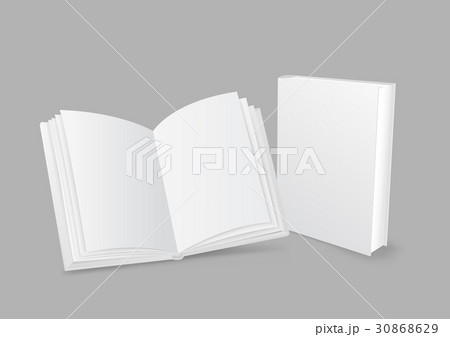 Closed and open book 30868629