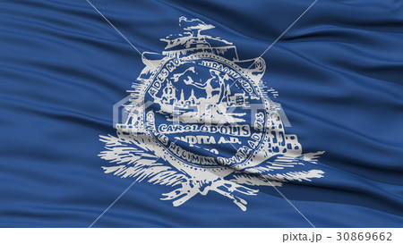 Closeup of Charleston City Flag Closeup of Charleston City Flag 30869662