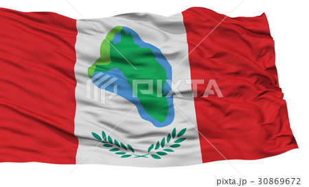 Isolated Cumberland Head City Flag, USA 30869672