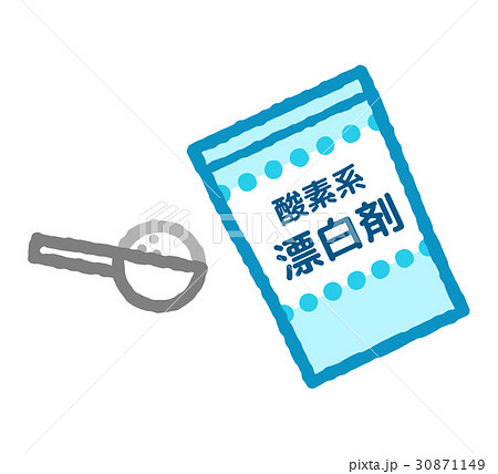 酸素系漂白剤とスプーン 酸素系漂白剤とスプーン 30871149