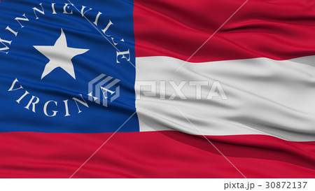 Closeup of Virginia City Flag Closeup of Virginia City Flag 30872137