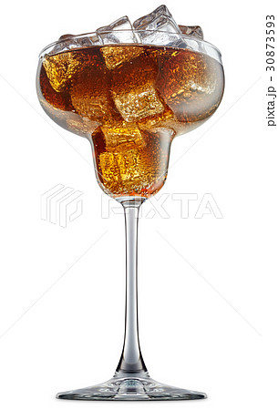 alcohol cocktail isolated on white background alcohol cocktail isolated on white background 30873593