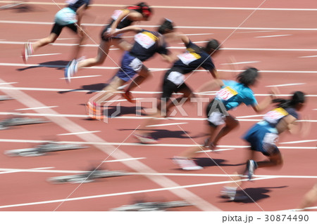 短距離走 30874490