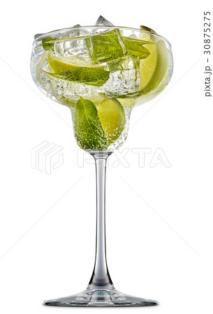 alcohol cocktail isolated on white background 30875275