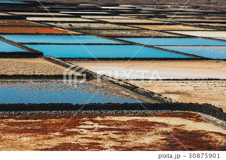 Salinas de Janubio, salt mine at lanzarote 30875901
