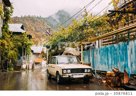 Borjomi, Samtskhe-Javakheti, Georgia. Russian Old 30876811