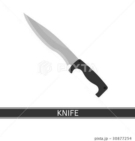 Camping Knife Icon 30877254