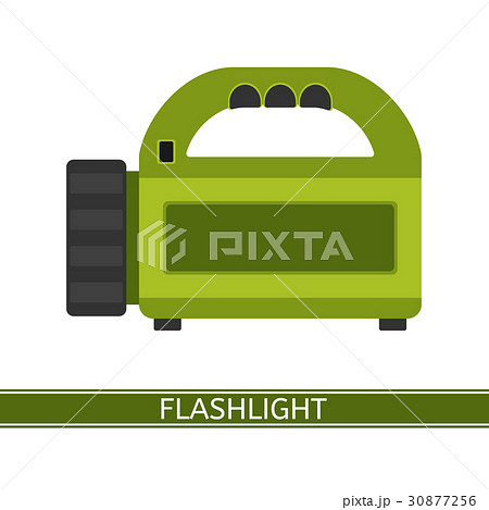 Flashlight icon vector 30877256