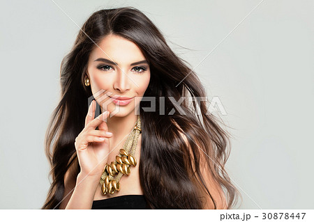 Beautiful Hispanic Fashion Model Woman Beautiful Hispanic Fashion Model Woman 30878447