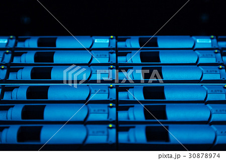 Close up of hard drives being used for collecting 30878974