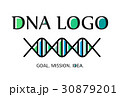 biotechnology dna logotype. Medicine, science 30879201