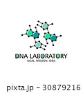 biotechnology dna logotype. Medicine, science 30879216