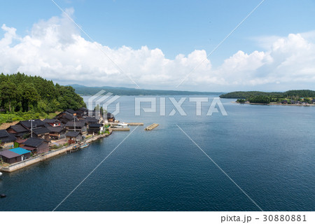 能登半島の海の風景 ツインブリッジのとから撮影 石川県 30880881
