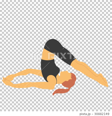 瑜伽姿勢(犁姿勢) 瑜伽姿勢(犁姿勢) 30882149