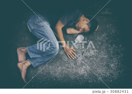 drug addict man drug addict man 30882431