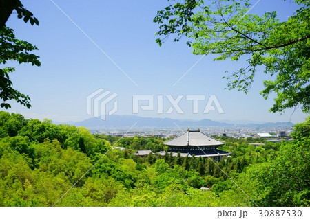 春・東大寺遠景8 春・東大寺遠景8 30887530