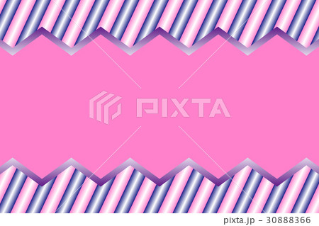 背景素材,フォトフレーム,写真枠,ギザギザ,ジグザグ,かわいい,縞模様,しましま柄,ストライプ,名札 30888366
