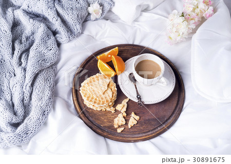cup of hot coffee 30891675