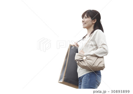 買い物イメージの女性 買い物イメージの女性 30893899