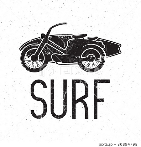 Vintage Surfing Tee Design Retro Surf Fest Tのイラスト素材