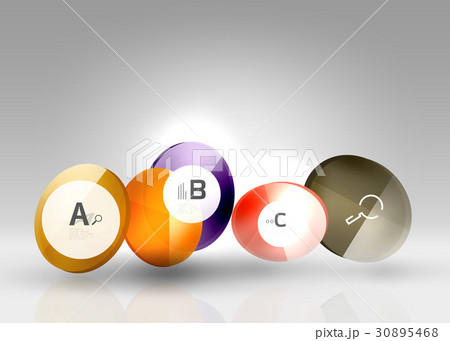 Vector circle infographics Vector circle infographics 30895468