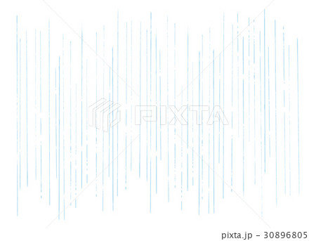 雨　水彩画 30896805