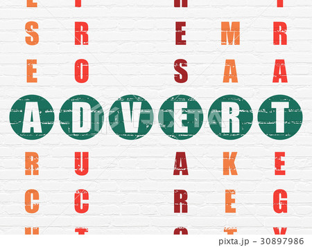 Advertising concept: Advert in Crossword Puzzle 30897986