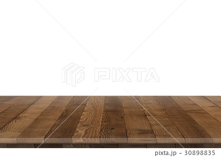 Empty wooden table for product placement 30898835