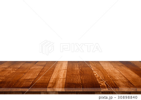 Empty wooden table for product placement 30898840