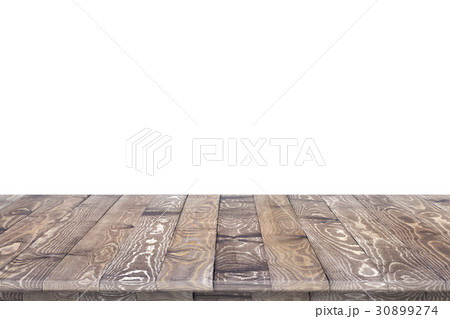 Empty wooden table for product placement 30899274