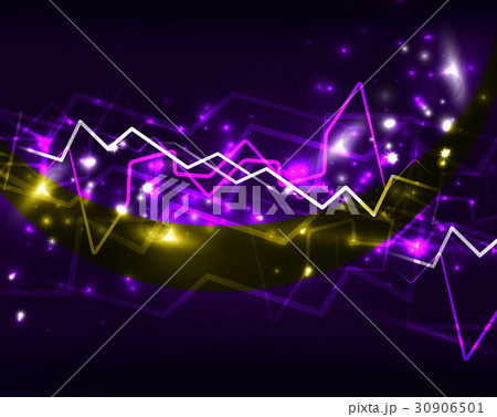 Neon lightning vector background Neon lightning vector background 30906501