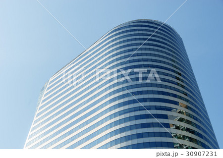 Close up on down town business building Close up on down town business building 30907231