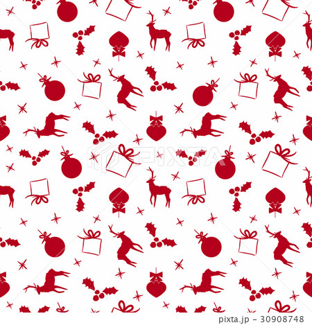 Christmas doodle ornament decoration background Christmas doodle ornament decoration background 30908748