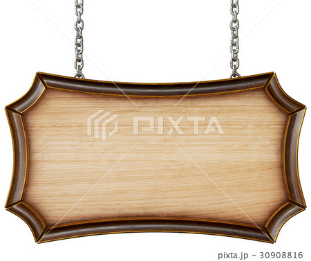 Wooden signboard 30908816